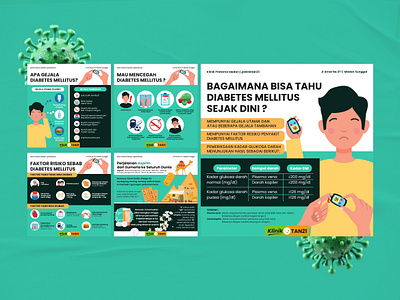Social Media Design for Healthcare Service branding design graphic design illustration instagram feed social media design