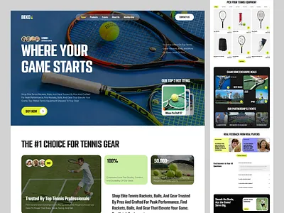 Tennis Sports Item E-commerce Website atletics championship clean ecommerce minimal sports sports design sports website table tennis tennis tennis academy tennis academy website tennis lesson tennis sport tennis sport website tennis training academy tennis training platform tournament training web design