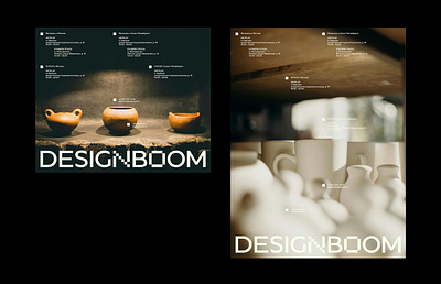 DESIGNBOOM (flyer) behanceprojects brand design branding design flyer graphic design identity illustration interior design logo logo design logotype modular grid social media post ui vector visual identity