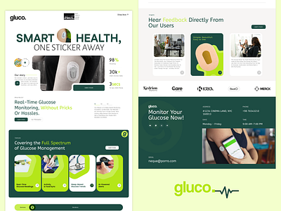 Gluco Product Design- UIUX Design ai cleanui digitalwellness futureofhealth glucosemonitoring healthcareinnovation healthtech medicalui minimalui productdesign realtimetracking remotepatientmonitoring smarthealthcare smartwearable startupdesign ui uxdesign wearabledevice webdesign