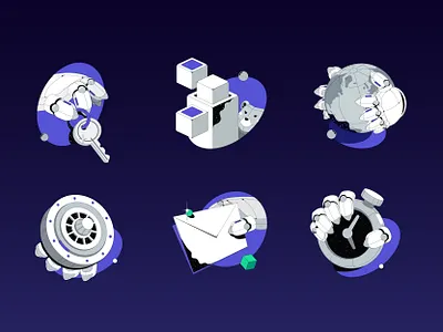 Cripz Icons bear bitcoin cypto icons mascot