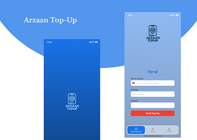 Arzaan Top-Up (Second Source LLC.) 2ndsource desigin design ui ux website