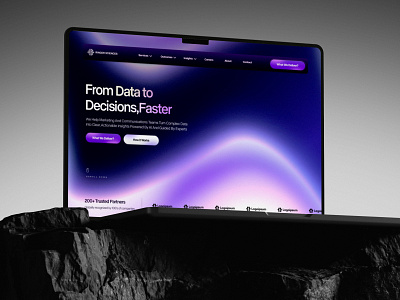 AI Ringers Website Design ai ai landing page ai website colorful dark theme design gradient graphic design illustration minimal product design saas saas landing page services typography ui ui design ux visual website