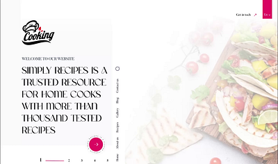 Cooking website