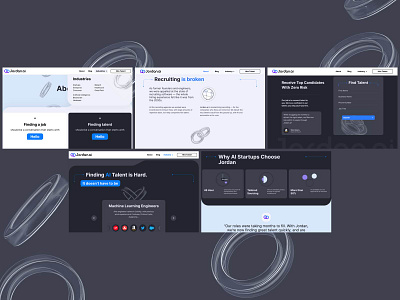 J.AI 3d animation branding design flat graphic design illustration logo minimal motion graphics type typography ui web