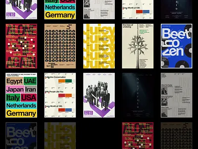 Poster Expo vol. I - Poster Design branding design graphic design layout layout design poster poster design typography