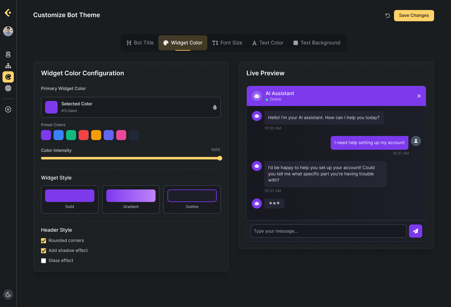 Example of Modern & Responsive Website / App Design