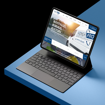 Restoration & Construction Website Design about branding claim clean design graphic design hail damage illustration landingpage logo modern responsible smoke and lighting damage ui ux vandalism damage vector