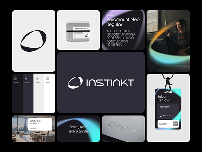 Instinkt: Modern Safety Branding & Logo bran brand identity branding corporate identity design graphic design illustration logo protective design safety branding
