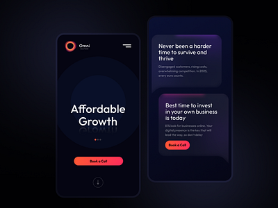 Smart & Bold. Non-Template Website for a Modern Tech Brand brand design branding consulting converce css html landing page landingpage logo logodesign marketing one page website site ui ux webdesign website wordpress