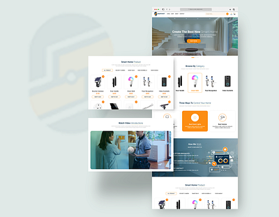 Snapshot Website Design web ui design