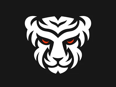 Modern Simple Tiger Logo For Sale bigcat cat face king lion modern prey simple sports strong tiger