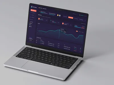 Crypto Portfolio Management Dashboard Template admin ui branding crypto dark dashboard investing portfolio saas template tracker trading ui user panel ux wallet wallet app web app web design web3 website