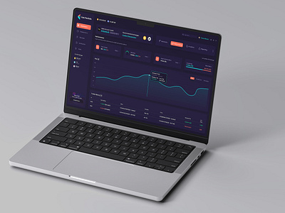 Crypto Portfolio Management Dashboard Template admin ui branding crypto dark dashboard investing portfolio saas template tracker trading ui user panel ux wallet wallet app web app web design web3 website