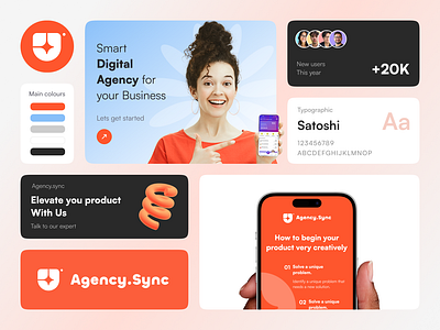 Business Agency agency bento bentodesign branding cleanui graphic design latesttrend logo minimaldesign ui uidesign userdashboard website