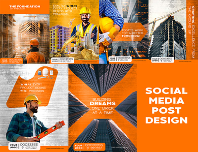 A Modern Poster & Branding Campaign branding design flayer graphic design illustration post poster poster design social media