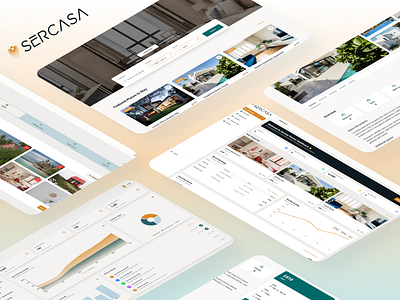 Sercasa — A Scalable Property Rental & Management Ecosystem 3 portals ai figma pms property property management system real estate app ui user engagement ux