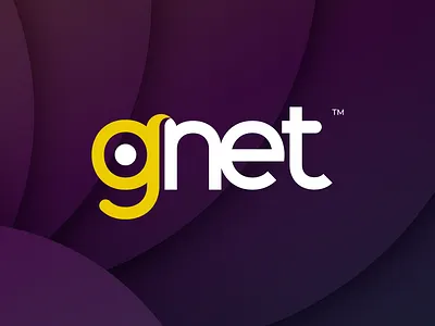 Gnet - Logo design branding design flat illustration logo
