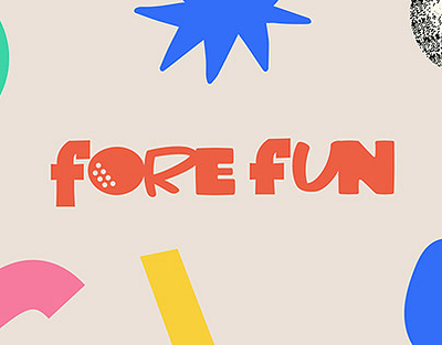 ForeFun - Entertainment | Brand Identity brand guidelines brand identity branding graphic design logo