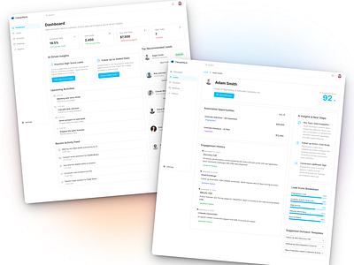 CleverPitch - AI Sales Assistant SaaS ai chat ai powered assistant close deals dashboard follow ups lead management meeting summaries meetings message generation outreach pipeline tracking saas sales teams