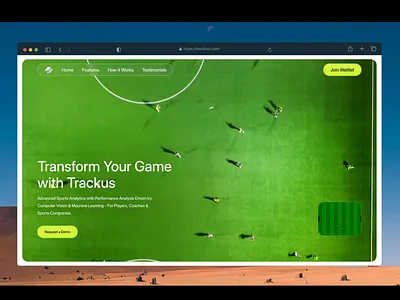 Trackus - Sport Analytics analytics dashboard motion graphics sports sportstech ui web dashboard
