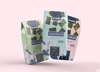 Ipanori - Food | Logo and packaging branding graphic design logo design packaging design