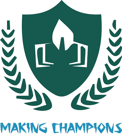 Making Champions design graphic design logo typography