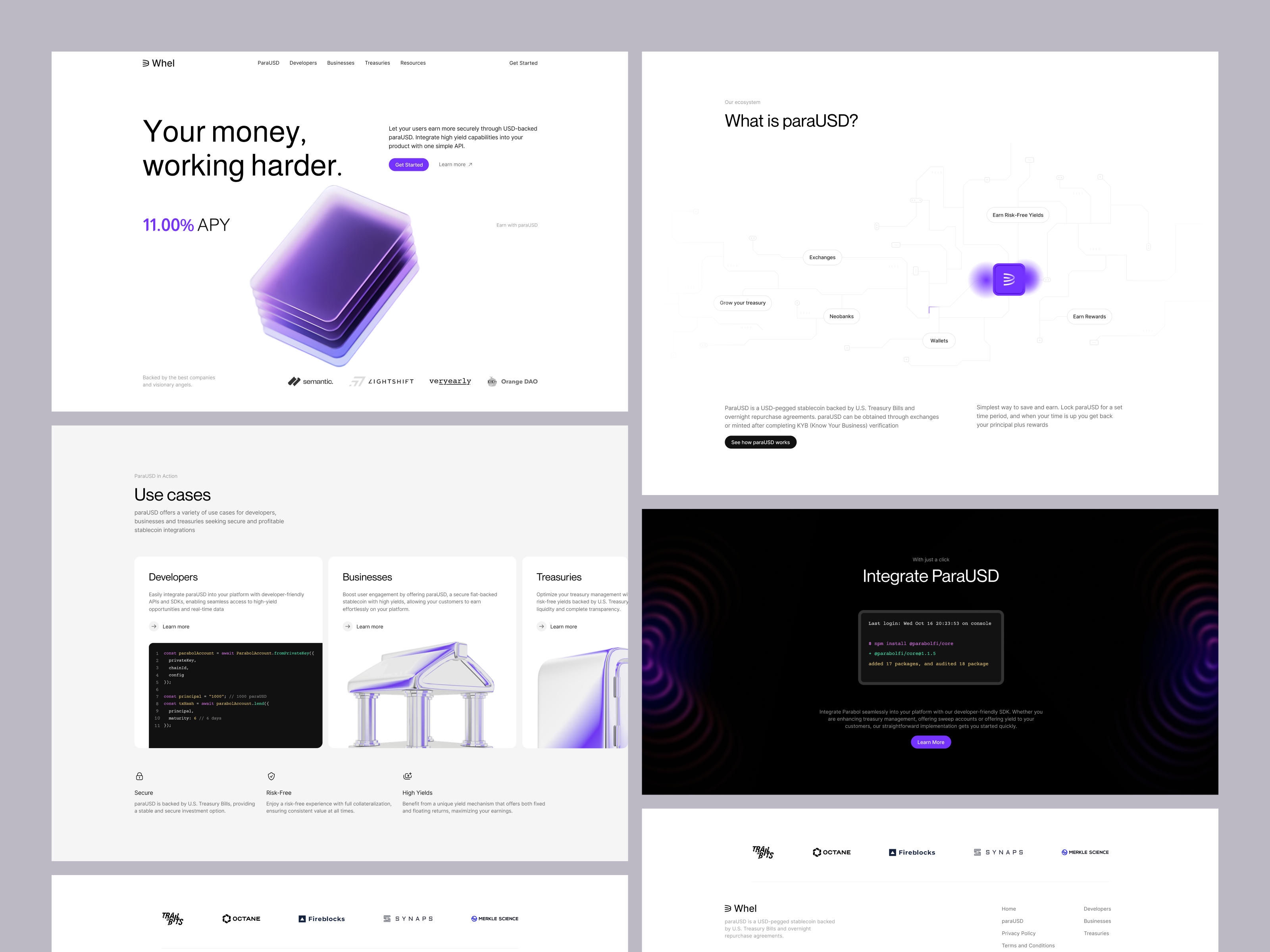 Example of Landing Page Development