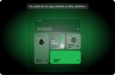 Usable UI app branding design figma landing page ui webdesign widgets