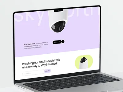 🎥 Web design for the camera e-commerce | Hyperactive camera clean colors commercial concept creative design ecommerce graphic design hero section hyperactive landing light product design ui user experience user interface ux web design website