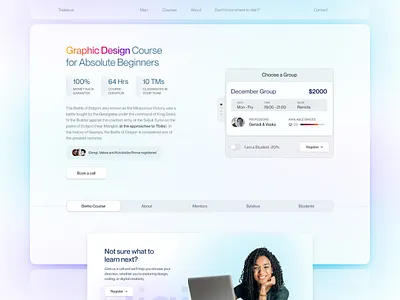 Digital Careers Institute - digitalbus.ge Redesign academy academywebsite carrer course designforlearning digital digitalcareers e learning edtech education future grow landing learning platform skill student studyonline ui web design