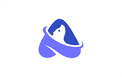 Axibear - logo concept clean design