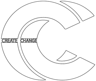 Create Change design graphic design logo