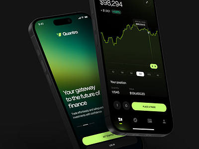 Trading crypto finance mobile app app bitcoin crypto defi digital banking finance fintech investment mobile payment payment gateway trading trading dashboard wallet web3