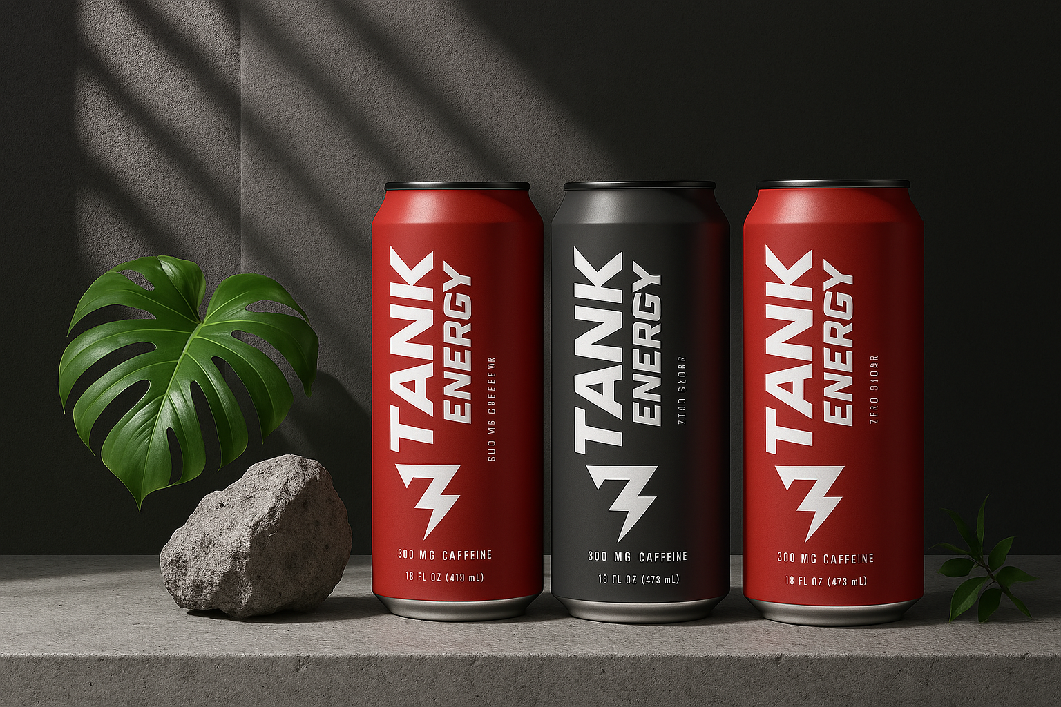 Tank Energy Drink Can Design — Bold & Modern Packaging beveragebranding brandidentity canbranding candesign drinkmockup energydrink minimalbranding modernpackaging packagingdesign productdesign productmockup sportsdrink