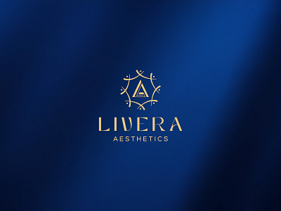 L+A Cosmetics & Beauty Logo ! amazing logo beauty cosmetics creative logo la icon logo la logo logo design luxury logo minimal logo simple logo
