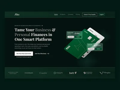 Fintech Hero Section Re Design fintech hero section landing page startup ui ui design ux ux design uxaudit web design website