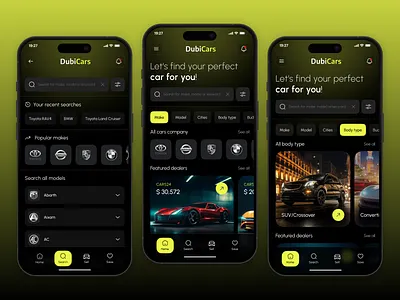 Car Buy & Sell Mobile App - UI/UX Design ai app automotive car booking car buying selling app car landing page car parking car website dark mode app ecommerce app electric car electric vehicle ev app mobile app design mobile app ui modern ui saas mobile app service app shasanko das smart car app taxi