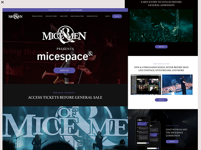 Music Event Landing Page branding click through landing page concert design dribbble shot event landing page landing page design music event landing page responsive design trending design ui unbounce design ux