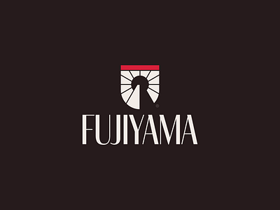 Fujiyama, by Jake Condon fuji fuji mountain fujiyama japan mount mount fuji mountain rays red sun white