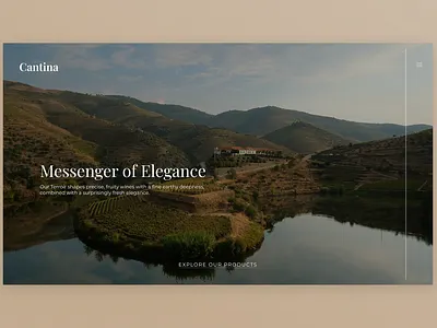 Cantina Vinery Branding branding design typography ui ux