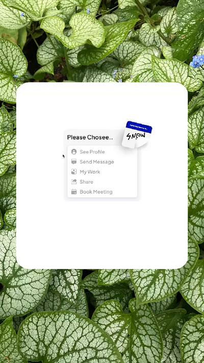 Profile Menu Micro-Interaction animation app design figma prototype hover hover state illustration interaction microinteraction mobile motion graphics prototype state ui uiux ux web