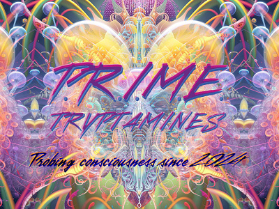 PRIME Tryptamines Branding/Visual Identity animation brand design branding color colorful design graphic design identity illustration logo marketing motion graphics packaging design strategy typography ui visual identity web design