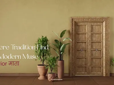 InteriorMaata – Immersive 3D Website Design for Interior Firm animation branding creative creative website graphic design illustration mobile motion graphics ui ux vector website