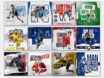 sports social media post design football poster soccer poster sports flyer sports poster sports social media post design