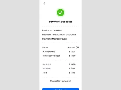 Day 17 Purchase Receipt daily ui dailyui