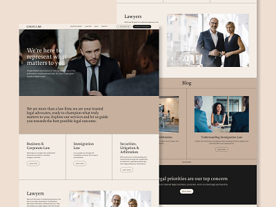 Calvo Law Website branding law firm lawyers legal ui design web design website