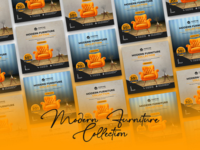 Furniture Social Media Campaign Design ads design banners branding campaign design design google ads google web designer linkedin post mockup print social media banner design social media design social media post web banner web banner ads web design webdesigner website website design
