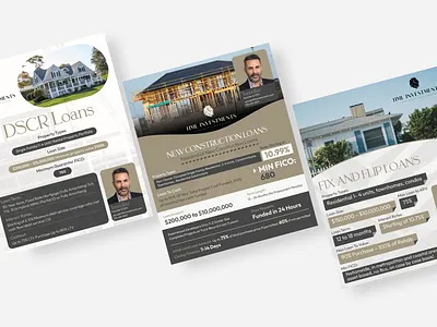 Real Estate Flyer Design For "HML INVESTMENTS" advertisement branding brochure empty estate flyers graphic design leaflet motion graphics ohio property real states united states