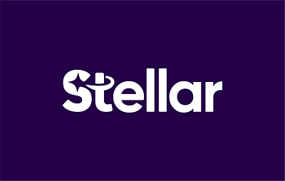 Stellar - logo concept galaxy theme